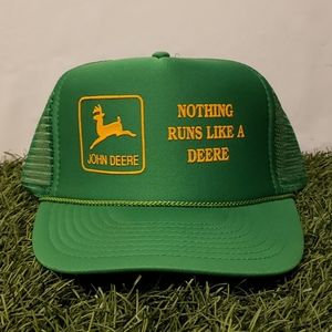 Vintage John Deere Rope Snapback Nissan